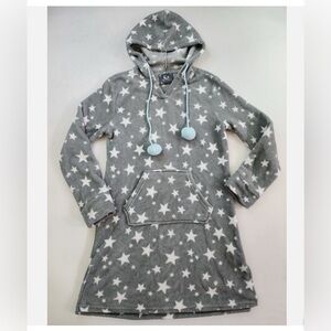 Cozy Star Patterned Hoodie Blanket